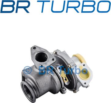 BR Turbo BRTX8040 - Турбина, принудително пълнене с въздух vvparts.bg