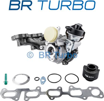 BR Turbo BRTX8347 - Турбина, принудително пълнене с въздух vvparts.bg