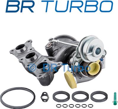 BR Turbo BRTX8354 - Турбина, принудително пълнене с въздух vvparts.bg