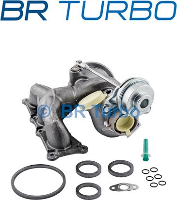 BR Turbo BRTX8356 - Турбина, принудително пълнене с въздух vvparts.bg