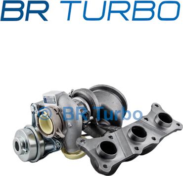 BR Turbo BRTX8356 - Турбина, принудително пълнене с въздух vvparts.bg