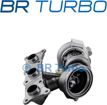 BR Turbo BRTX8356 - Турбина, принудително пълнене с въздух vvparts.bg