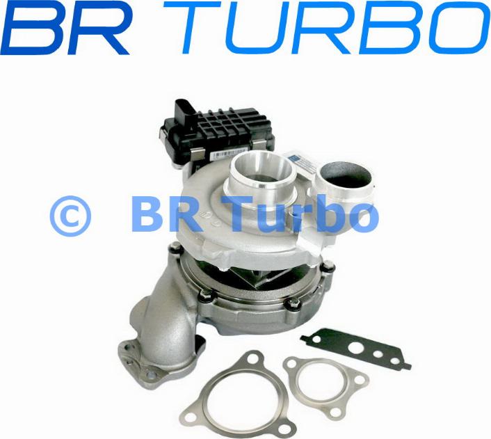 BR Turbo BRTX3993 - Турбина, принудително пълнене с въздух vvparts.bg