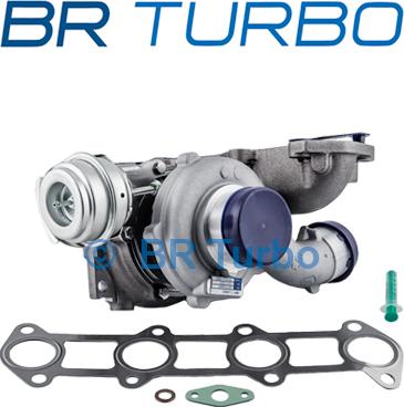 BR Turbo BRTX3992 - Турбина, принудително пълнене с въздух vvparts.bg