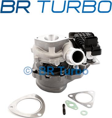BR Turbo BRTX3558 - Турбина, принудително пълнене с въздух vvparts.bg