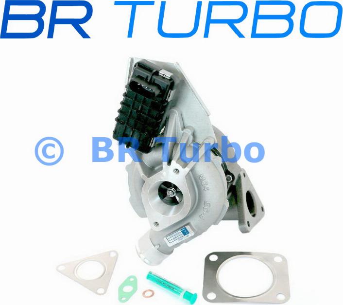 BR Turbo BRTX3569 - Турбина, принудително пълнене с въздух vvparts.bg