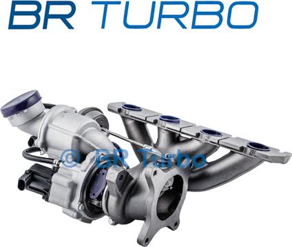 BR Turbo BRTX3563 - Турбина, принудително пълнене с въздух vvparts.bg