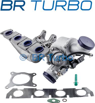 BR Turbo BRTX3563 - Турбина, принудително пълнене с въздух vvparts.bg