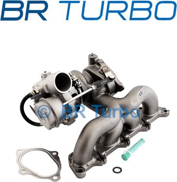 BR Turbo BRTX3664 - Турбина, принудително пълнене с въздух vvparts.bg