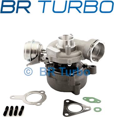 BR Turbo BRTX3663 - Турбина, принудително пълнене с въздух vvparts.bg