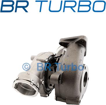 BR Turbo BRTX3663 - Турбина, принудително пълнене с въздух vvparts.bg