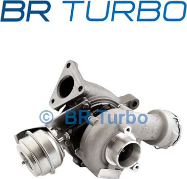 BR Turbo BRTX3663 - Турбина, принудително пълнене с въздух vvparts.bg