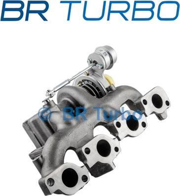 BR Turbo BRTX3093 - Турбина, принудително пълнене с въздух vvparts.bg