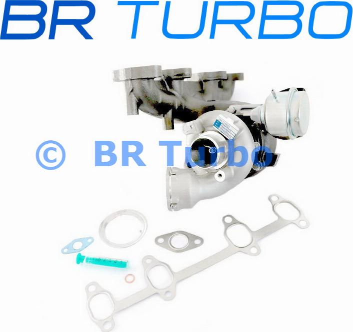 BR Turbo BRTX2819 - Турбина, принудително пълнене с въздух vvparts.bg