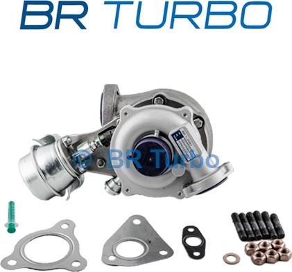 BR Turbo BRTX2816 - Турбина, принудително пълнене с въздух vvparts.bg