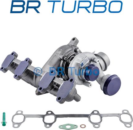 BR Turbo BRTX2818 - Турбина, принудително пълнене с въздух vvparts.bg