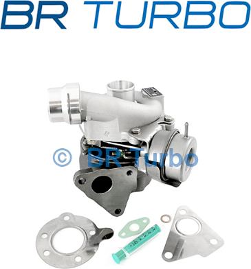 BR Turbo BRTX2817 - Турбина, принудително пълнене с въздух vvparts.bg