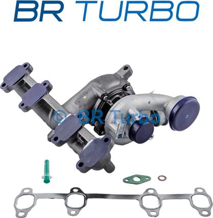 BR Turbo BRTX2820 - Турбина, принудително пълнене с въздух vvparts.bg