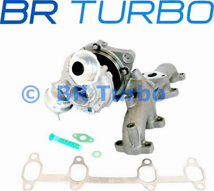 BR Turbo BRTX2823 - Турбина, принудително пълнене с въздух vvparts.bg