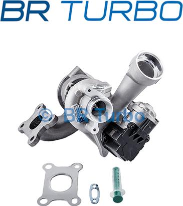 BR Turbo BRTX7546 - Турбина, принудително пълнене с въздух vvparts.bg