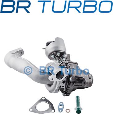 BR Turbo BRTX7555 - Турбина, принудително пълнене с въздух vvparts.bg