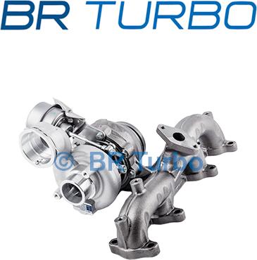 BR Turbo BRTX7550 - Турбина, принудително пълнене с въздух vvparts.bg