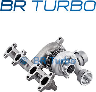 BR Turbo BRTX7550 - Турбина, принудително пълнене с въздух vvparts.bg