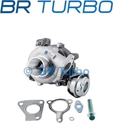 BR Turbo BRTX7558 - Турбина, принудително пълнене с въздух vvparts.bg