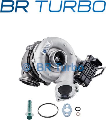 BR Turbo BRTX7552 - Турбина, принудително пълнене с въздух vvparts.bg