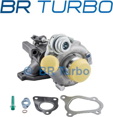 BR Turbo BRTX7557 - Турбина, принудително пълнене с въздух vvparts.bg