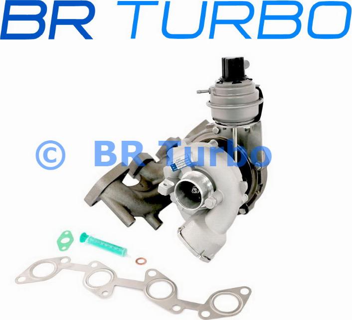 BR Turbo BRTX7518 - Турбина, принудително пълнене с въздух vvparts.bg