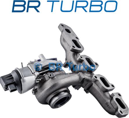 BR Turbo BRTX7529 - Турбина, принудително пълнене с въздух vvparts.bg