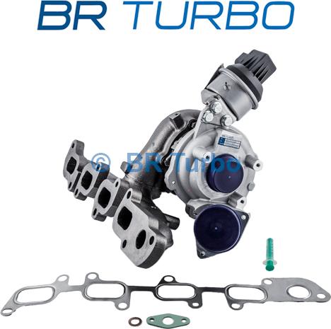 BR Turbo BRTX7529 - Турбина, принудително пълнене с въздух vvparts.bg