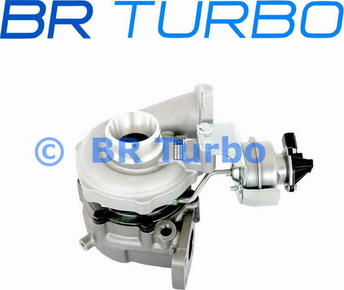 BR Turbo BRTX7525 - Турбина, принудително пълнене с въздух vvparts.bg