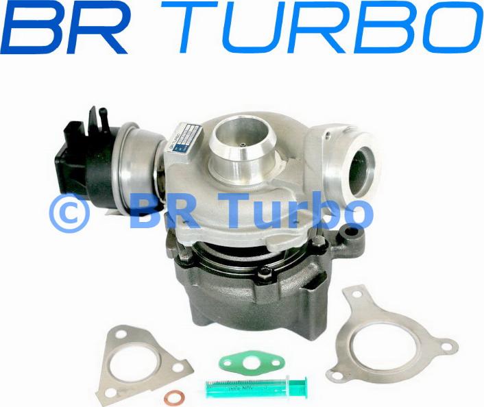 BR Turbo BRTX7528 - Турбина, принудително пълнене с въздух vvparts.bg