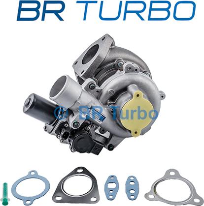 BR Turbo BRTX7681 - Турбина, принудително пълнене с въздух vvparts.bg