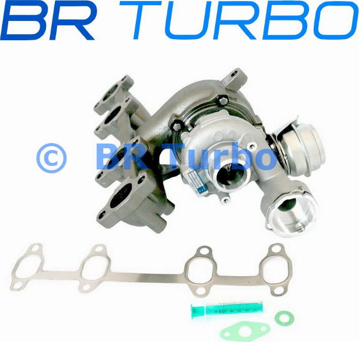 BR Turbo BRTX7001 - Турбина, принудително пълнене с въздух vvparts.bg
