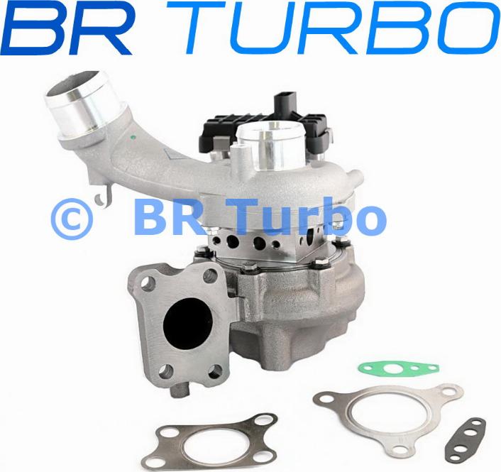 BR Turbo BRTX7019 - Турбина, принудително пълнене с въздух vvparts.bg