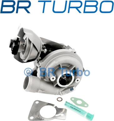 BR Turbo BRTX7037 - Турбина, принудително пълнене с въздух vvparts.bg