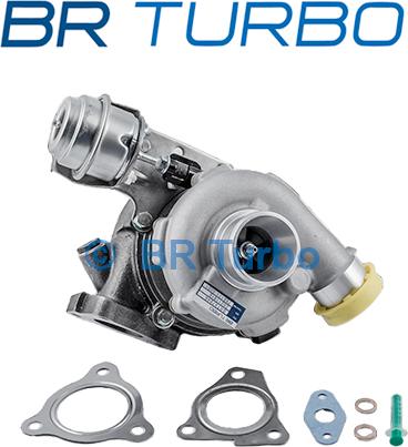 BR Turbo BRTX7846 - Турбина, принудително пълнене с въздух vvparts.bg