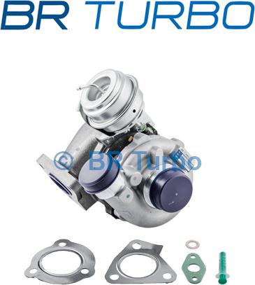 BR Turbo BRTX7808 - Турбина, принудително пълнене с въздух vvparts.bg