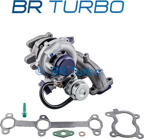 BR Turbo BRTX7811 - Турбина, принудително пълнене с въздух vvparts.bg