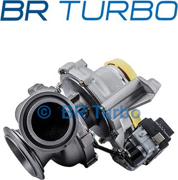 BR Turbo BRTX7886 - Турбина, принудително пълнене с въздух vvparts.bg