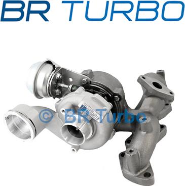 BR Turbo BRTX7303 - Турбина, принудително пълнене с въздух vvparts.bg