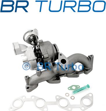 BR Turbo BRTX7303 - Турбина, принудително пълнене с въздух vvparts.bg