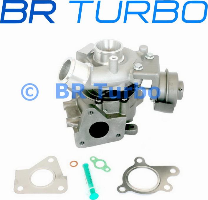BR Turbo BRTX7297 - Турбина, принудително пълнене с въздух vvparts.bg