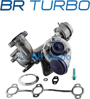 BR Turbo BRTX7768 - Турбина, принудително пълнене с въздух vvparts.bg