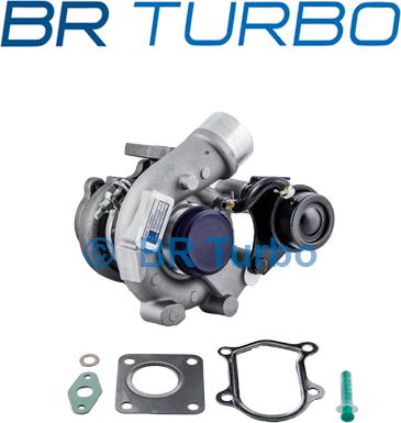BR Turbo BRTX7710 - Турбина, принудително пълнене с въздух vvparts.bg