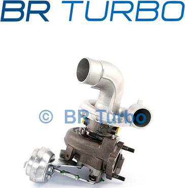 BR Turbo VB25RSG - Турбина, принудително пълнене с въздух vvparts.bg