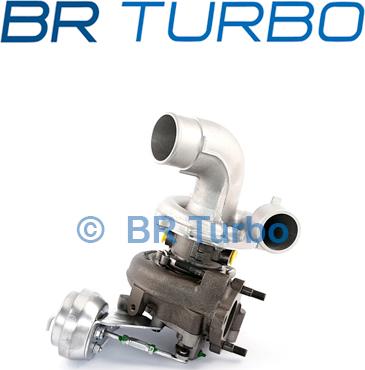 BR Turbo VB25RS - Турбина, принудително пълнене с въздух vvparts.bg